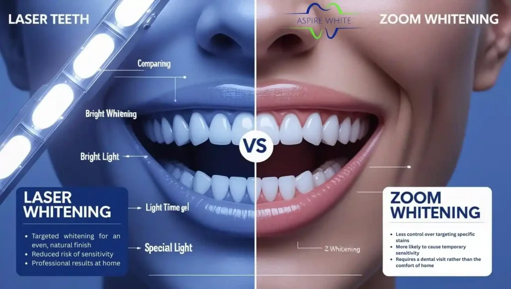 Laser Teeth Whitening vs. Zoom Whitening Lincoln